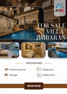 Dijual Villa Mewah Brand New dengan Pemandangan Full Laut