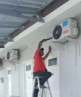 Jasa pasang AC perbaikan kulkas mesin cuci pompa air