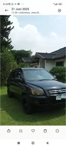 KIA SPORTAGE TAHUN 2007 MATIC