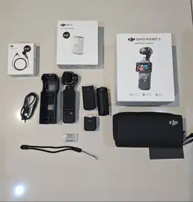Dji Osmo Pocket 3 combo (ex Tam) plus DJI mic 2  & Dji lavalier mic