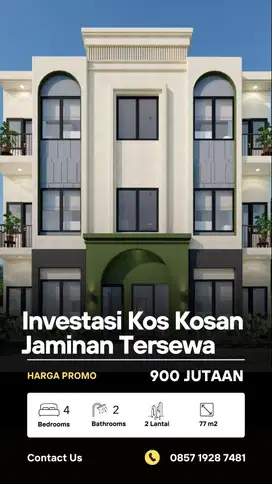 Investasi Kosan Jaminan Tersewa Di IPB Dramaga Bogor