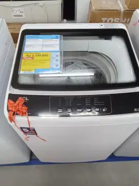 Mesin cuci TCL Top Loading 8KG