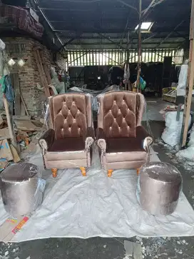 Rafie sofa/sofa Syahrini +puff