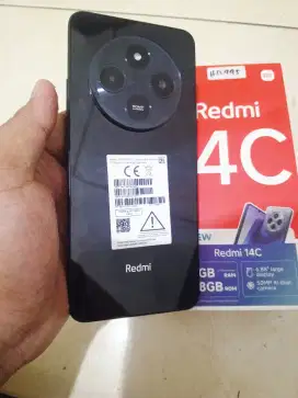 Redmi 14c nfc ram12(6+6/128) fullset resmi