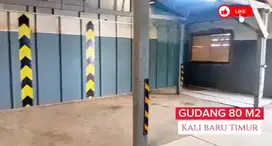 Di sewa gudang / workshop luas 80 m2 lokasi dekat PIK 1 dan toll jor