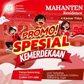 Promo kemerdekaan rumah di selatan solo baru