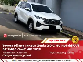 [ BERGARANSI ] Toyota Kijang Innova Zenix 2.0 G HV Hybrid AT 2023/2024