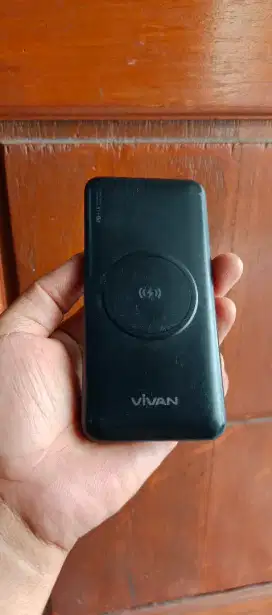 Powerbank Wireless Vivan 10.000mah normal 100%