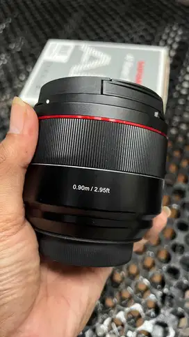 Lensa samyang for Canon EF bekas