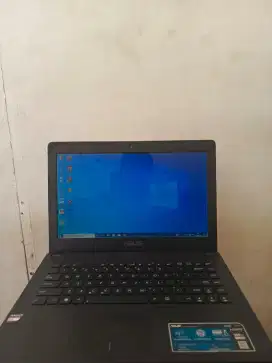 LAPTOP ASUS X452N AMD E1-2100 RAM4GB/HDD500GB,KONDISI MULUS