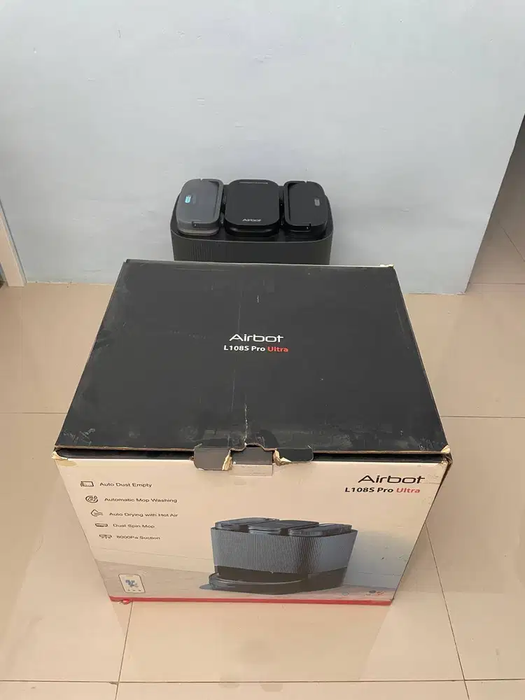 DI JUAL CEPAT Airbot Robotic Vacuum L108S Pro Ultra
