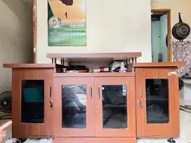 JUAL BUPET/MEJA TV WARNA COKLAT