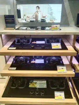 Belanja Electrolux buILt in hob 2 Burner black