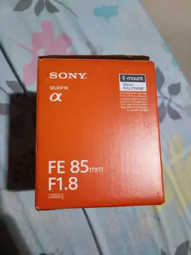 Dijual Lensa Sony FE 85mm f1.8