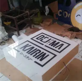 Reparasi Service SIGNAGE NEONBOX PAPAN REKLAME HURUF TIMBUL BILLBOARD