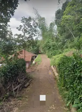 Jual tanah pinggir jalan desa cangkuang