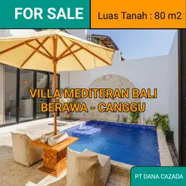 VILLA MEDITERAN BRAWA CANGGU, 80m2