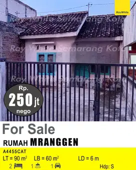 DIJUAL RUMAH DI MRANGGEN A4455