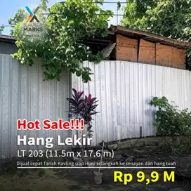 TERMURAHH!!! Dijual cepat Tanah Kavling siap Huni di Hanglekir, hanya