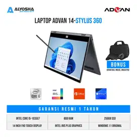 Laptop Advan 360 Stylus Pro Ryzen 5