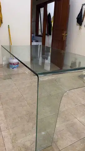 Meja Makan Tempered Glass ex. Informa