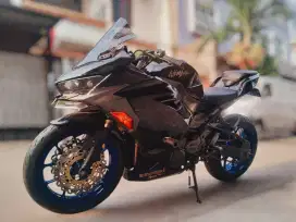 Termurah dp 3jt New Ninja 250 Fi modif ban tapak lebar (cash kredit)