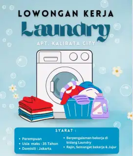 Dibutuhkan segera staf laundry