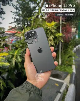 iPhone 15 Pro 128 Gb iBox Black Titanium