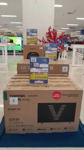 TV TOSHIBA 32-65INC QLED 4K GOOGLE TV