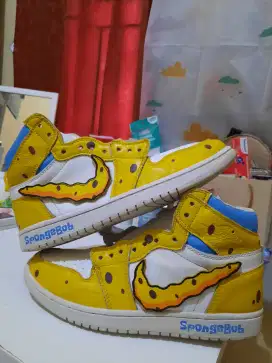 Nike jordan 1 colab spongebob