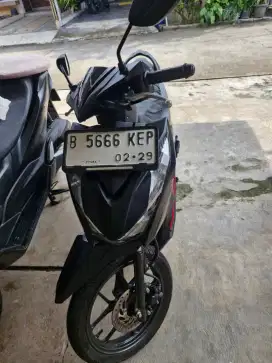 Honda Beat Deluxe Black 2024