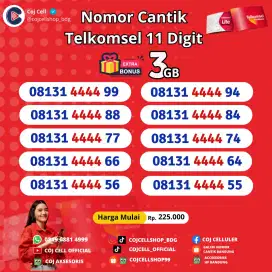 NOMOR CANTIK TSEL 11 DIGITT