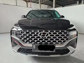 Hyundai Santa Fe Signature At [Matic] 2021 Hitam Plat Genap Km 26 Rb