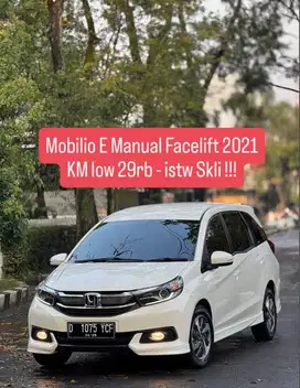 KM 29rb ANTiK - Mobilio E Manual 2020 pk an 2021