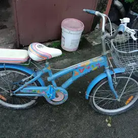 sepeda wimcycle anak perempuan ukuran 20