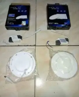 2 Lampu Merek Holic/Led Panel Light 6Watt
Model : HC-120
