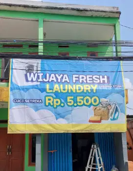 Dicari tenaga strika untuk laundry kiloan