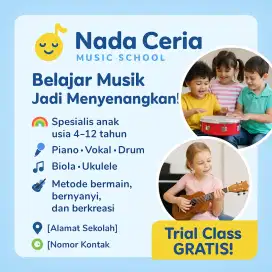 Les Musik Anak – Metode Fun Learning