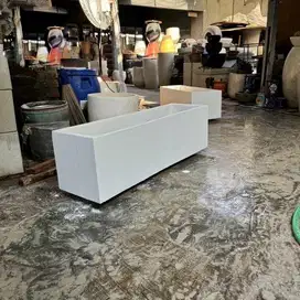 pot planter terrazzo panjang 80