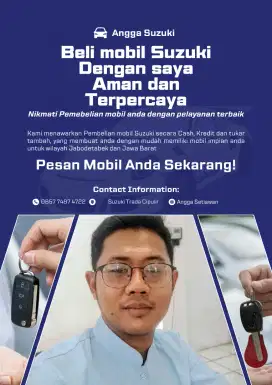 Bantu anda wujudkan mimpi memiliki Mobil Suzuki