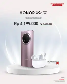 Honor X9c cicilan 0% anti banting