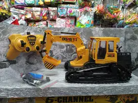 mainan anak rc bego excavator
