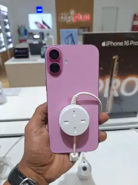 Kredit Handphone apple iphone 16 128gb pink resmi free accesories