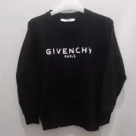 GIVENCHY PARIS BLACK CREWNECK