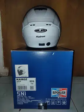 helm njs kairoz white solid xxl