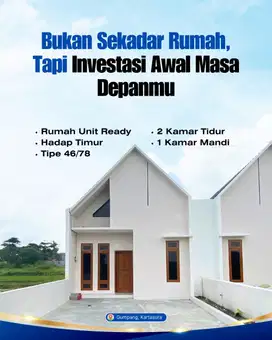 RUMAH HUNIAN READY DI GUMPANG KARTASURA DEKAT KAMPUS UMS SOLOSURAKARTA