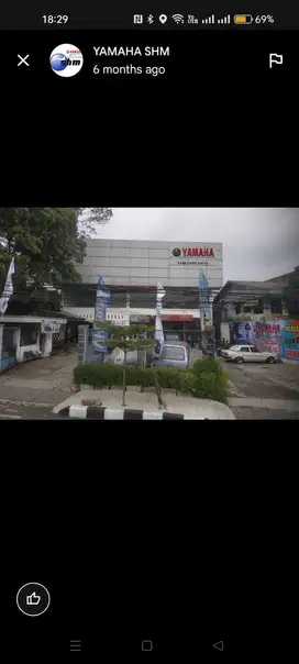 Ruang Usaha Dealer Yamaha