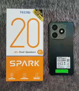Tecno Spark 20 NFC 8+8/128GB Masih Garansi Murah (Lokasi Cicaheum)