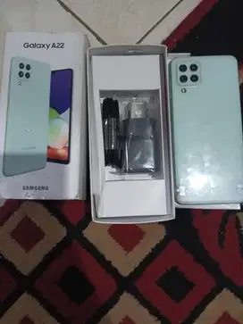 Samsung a22 ram 6/128 fullset