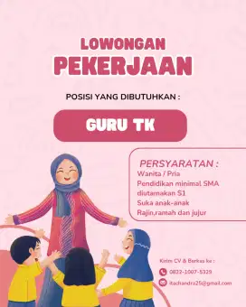 Lowongan Guru TK